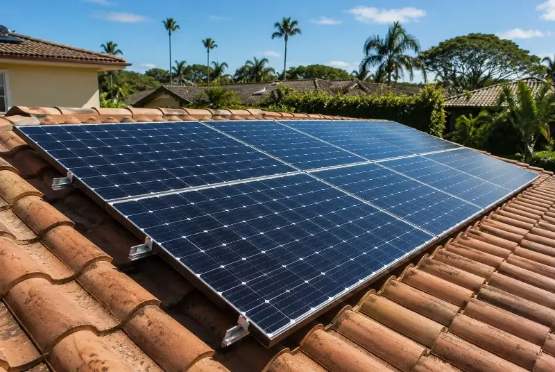 Installation de panneaux solaires à Saint-Lin